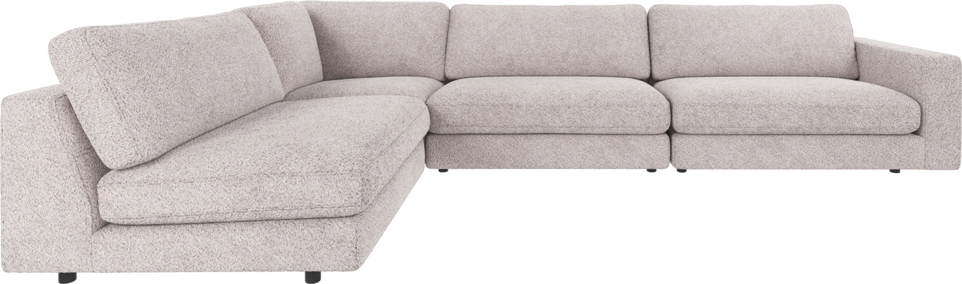 Hjørnesofa Rowico Duncan Anna 15 Lysegrå Stof Modulopbygget H78xb345xd216 Cm