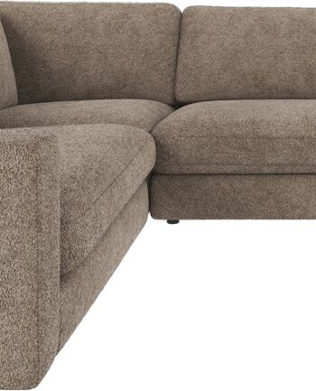 Hjørnesofa Rowico Duncan Anna   Mørk Beige 325x230 Cm Modulopbygget Design