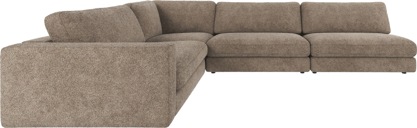 Hjørnesofa Rowico Duncan Anna   Mørk Beige 325x230 Cm Modulopbygget Design