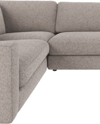 Hjørnesofa Rowico Duncan Bobby Grå 100  Polyester Modulsofa 325ã 230 Cm
