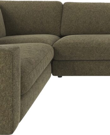 Hjørnesofa Rowico Duncan Brenda 77 Grøn 325ã 230 Cm  -formet Stofsofa Modulopbygget