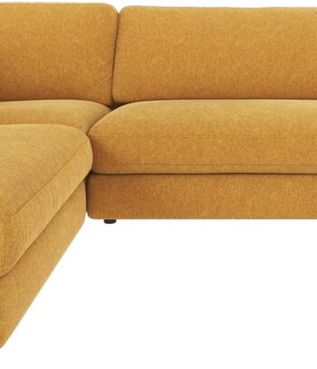 Hjørnesofa Rowico Duncan Brenda Gul Meleret Polyester Modulopbygget 345ã 216ã 78 Cm Fsc