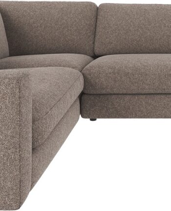 Hjørnesofa Rowico Duncan   Mørk Beige 100  Polyester Modulsofa 325ã 230ã 78 Cm