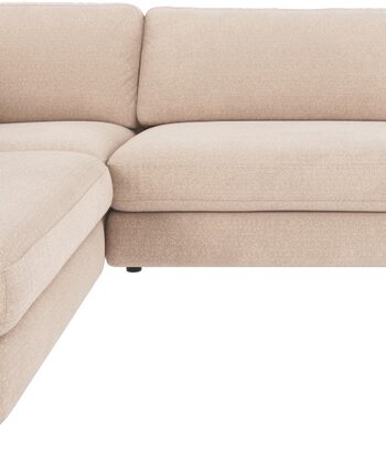Hjørnesofa Rowico Duncan  -formet   Lysebeige Rita   Polyester Modulsofa 345ã 216 Cm