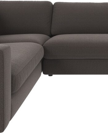 Hjørnesofa Rowico Duncan  -formet Modulsofa Rita Mørkegrå Polyester 345   233 Cm