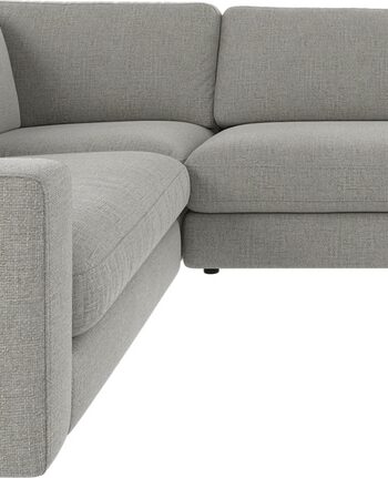 Hjørnesofa Rowico Duncan Mellemgrå Robin Modulopbygget 325x230 Cm Slidstærk Polyester