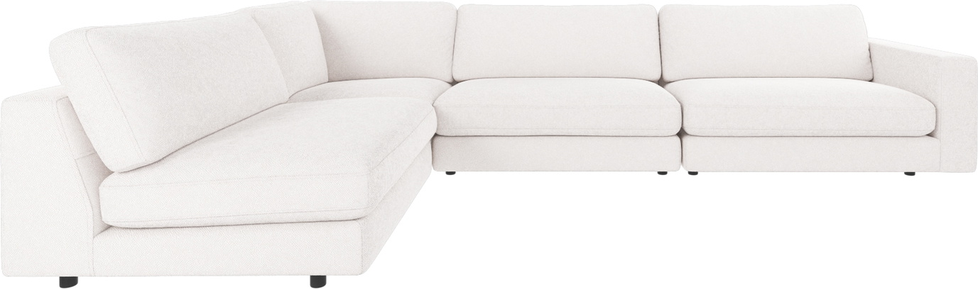 Hjørnesofa Rowico Duncan Modulopbygget Hvid Bobby   100  Polyester 345x216x78 Cm