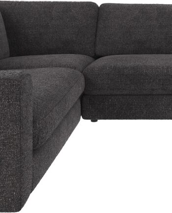 Hjørnesofa Rowico Duncan Modulopbygget   Mørkegråt Robin Polyester B325xd230 Cm