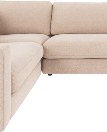 Hjørnesofa Rowico Duncan Modulopbygget   Rita   Lys Beige Melange-stof H78xb345xd233 Cm