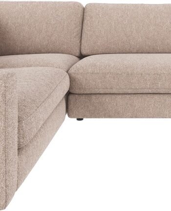 Hjørnesofa Rowico Duncan Modulopbygget Lysebeige Stof Fsc-mix 345x233 Cm Med Koldskum Og Zigzag-fjedre