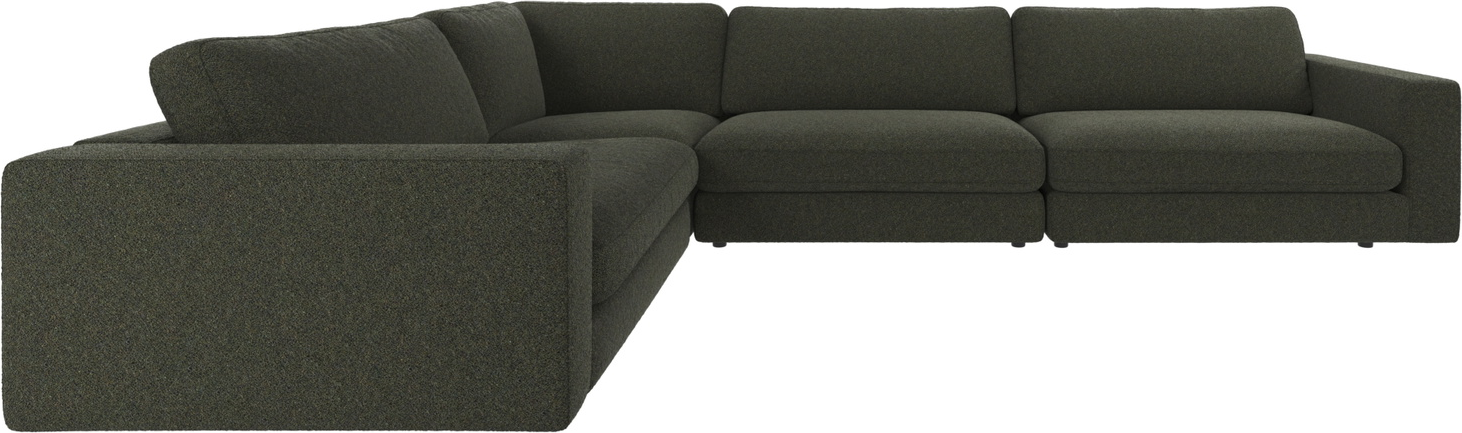Hjørnesofa Rowico Duncan Modulsofa   Grønt Alice 162 Stof Fscâ -mix Skandinavisk Design