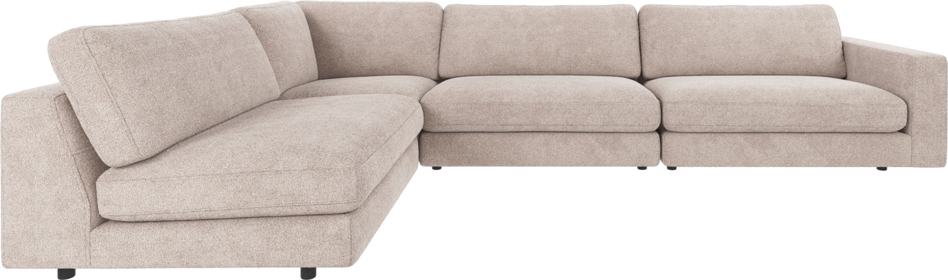 Hjørnesofa Rowico Duncan Modulsofa   Lysegrå Greg 17 Stof 345ã 216 Cm