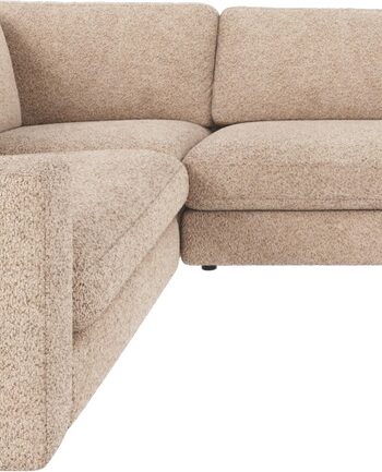 Hjørnesofa Rowico Duncan Modulsofa Lysebeige Anna   Stof 325x230 Cm Fscâ  Koldskum Zigzag-fjedre