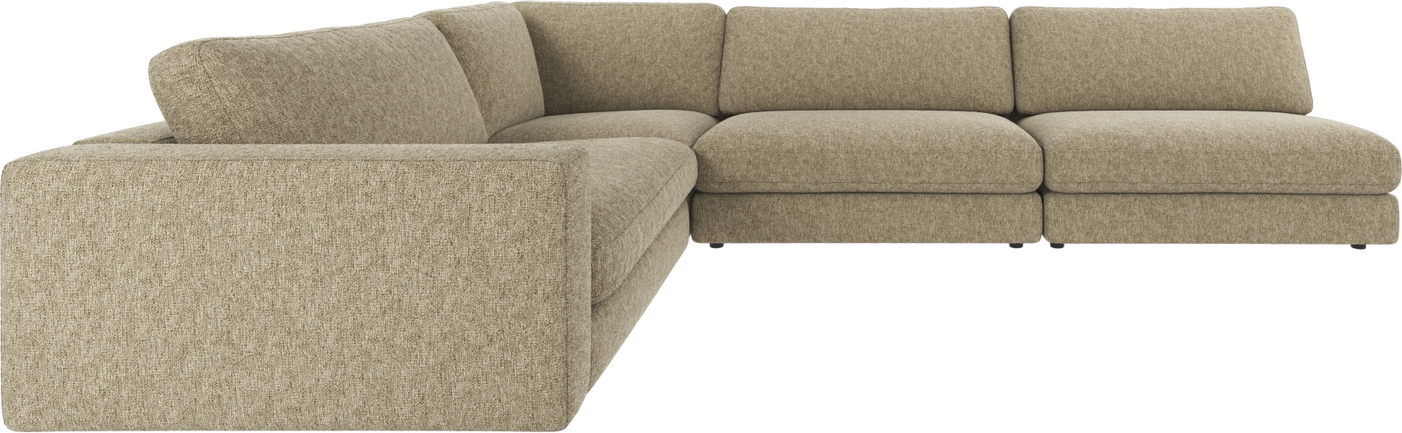Hjørnesofa Rowico Duncan Modulsofa Max Polyester Grøn 325ã 230 Cm Fsc Mix-certificeret