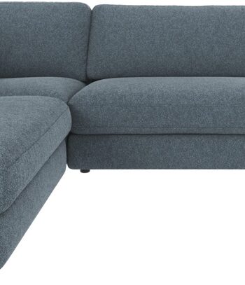 Hjørnesofa Rowico Duncan Modulsofa Mellemblå Stof H78    B345    D216 Cm