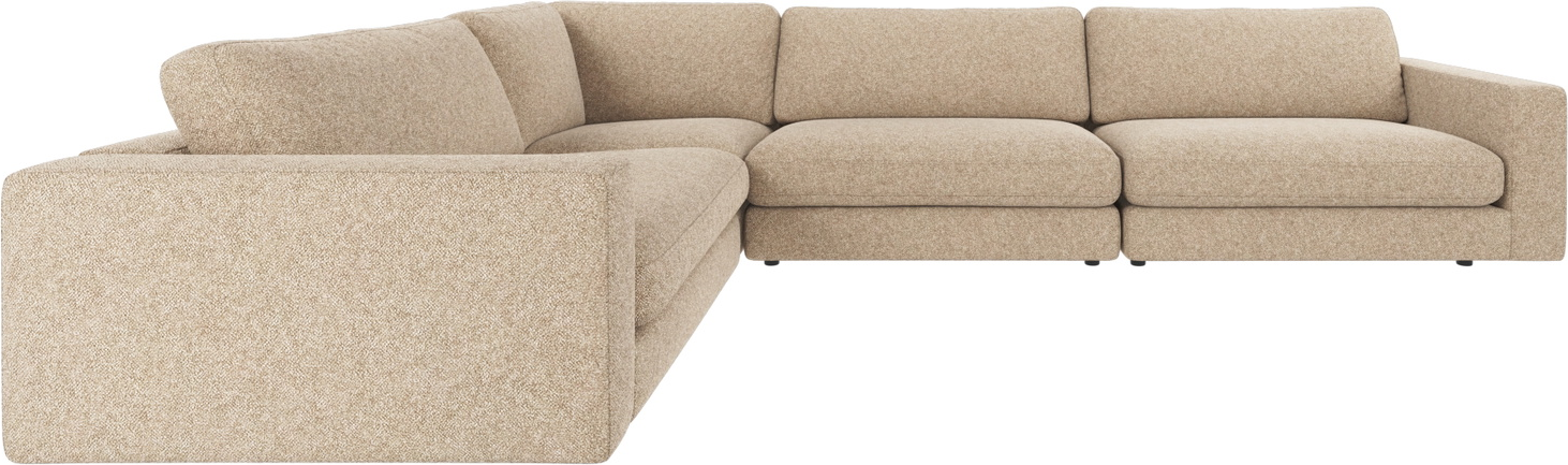 Hjørnesofa Rowico Duncan Modulsofa 23 Pers   Beige Bobby-stof 100  Polyester   Fleksibel Opbygning