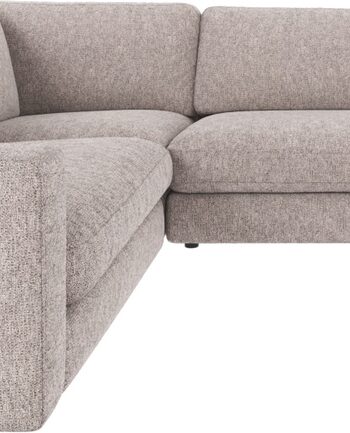 Hjørnesofa Rowico Duncan Modulsofa  -formet 23-personers Gråt Meleret Max 180 Polyester ø325x230 Cm