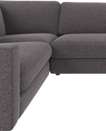 Hjørnesofa Rowico Duncan Mørkegrå Polyester Modulsofa 325ã 230 Cm