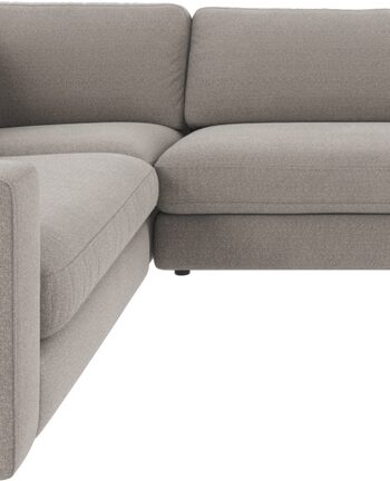 Hjørnesofa Rowico Duncan Rita Lysegrå Polyester Skandinavisk Design