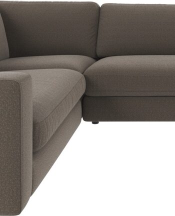 Hjørnesofa Rowico Duncan Rita Mellemgrå Melange Modulsofa 325x230 Cm Skandinavisk Design Fscâ -certificeret Høj Komfort
