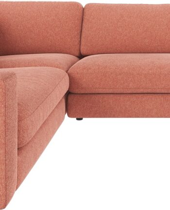 Hjørnesofa Rowico Duncan Stof Brenda 52 Rød Modulsofa 345ã 233 Cm