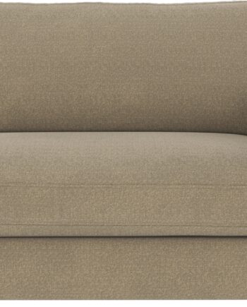 Højre Armlæn Modulsofa Rowico Duncan   Mørk Beige Polyester Rita 109  H78xb129xd103 Cm