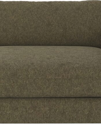 Højre Lang Armlæn Til Modulsofa  Rowico Duncan Brenda 77 Dybgrøn 78x129x150 Cm