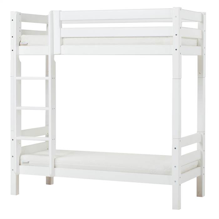Hoppekids Eco Luxury Høj Køjeseng Med Stige 70   160 Cm  : Erling Christensen Møbler