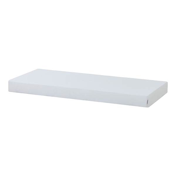 Hoppekids Koldskumsmadras Hvidt Betræk 12 Cm 90x200 Cm