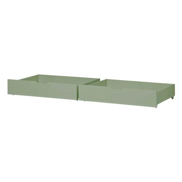 Hoppekids Skuffesæt På Hjul Til 70x160 Pale Green Pale Green : Erling Christensen Møbler