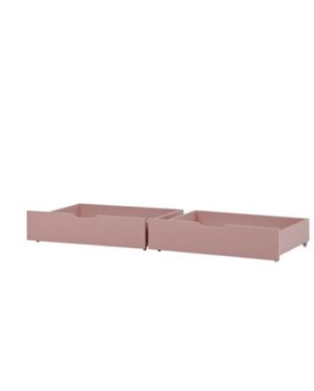 Hoppekids Skuffesæt På Hjul  Til 70x160 Pale Rose Pale Rose : Erling Christensen Møbler
