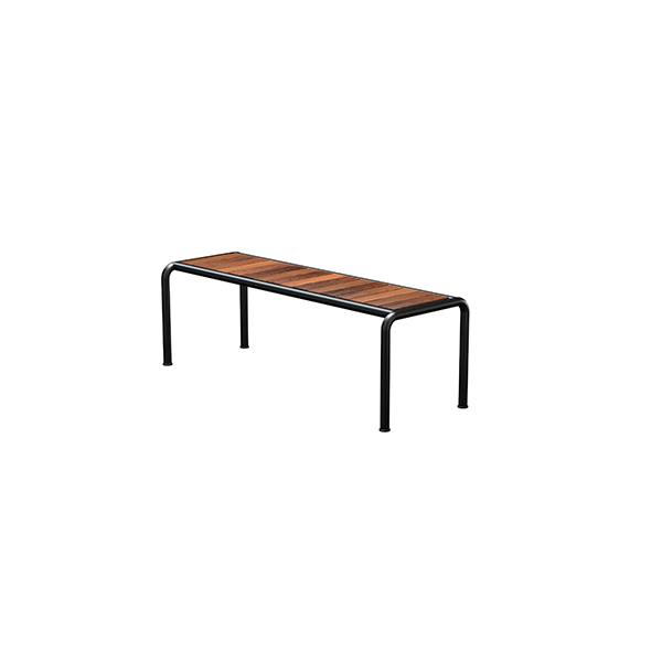 Houe Avanti Havebænk   Træ Medium Thermo Ash Black  : Erling Christensen Møbler