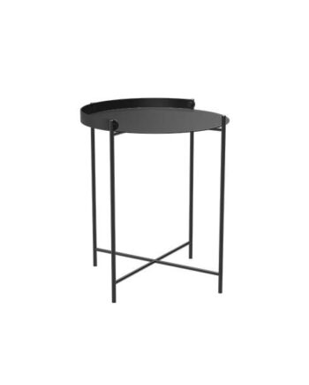 Houe Edge Sidebord ø46 Cm Black  : Erling Christensen Møbler