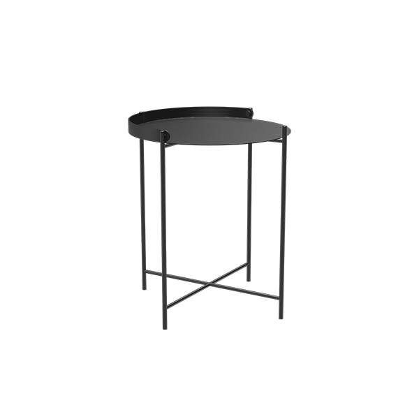 Houe Edge Sidebord ø46 Cm Black : Erling Christensen Møbler