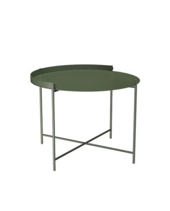 Houe Edge Sidebord ø62 Cm Olive Green  : Erling Christensen Møbler