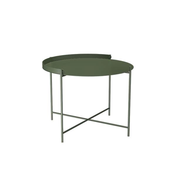 Houe Edge Sidebord ø62 Cm Olive Green : Erling Christensen Møbler