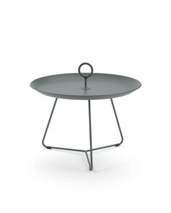 Houe Eyelet Sidebord ø57   Cm Dark Grey  : Erling Christensen Møbler