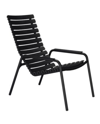Houe Reclips Loungestol Black  : Erling Christensen Møbler