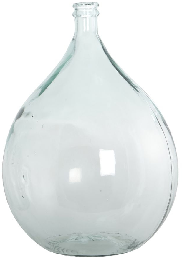 House Doctor Bottle Vase Gulvvase Klar 100 Genbrugsglas ø40ã H56 Cm