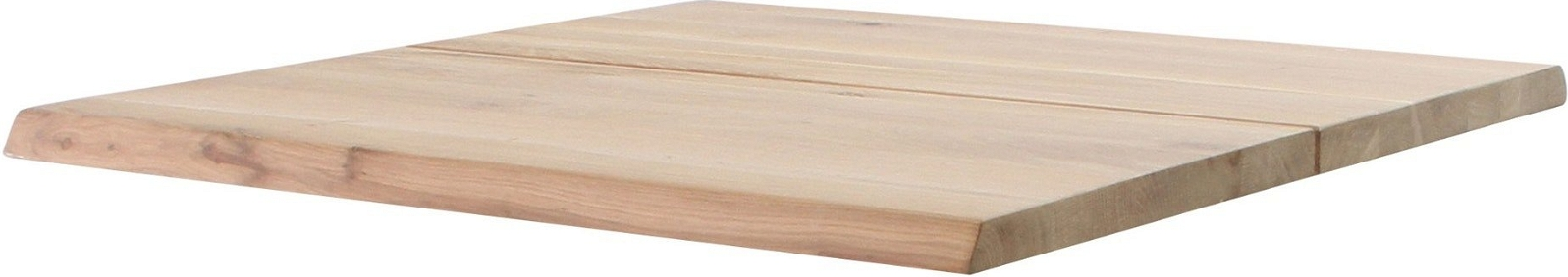 House Of Sander Curve Bordplade Til Café- Og Sofabord Egetræ 80 80 Cm Hvid