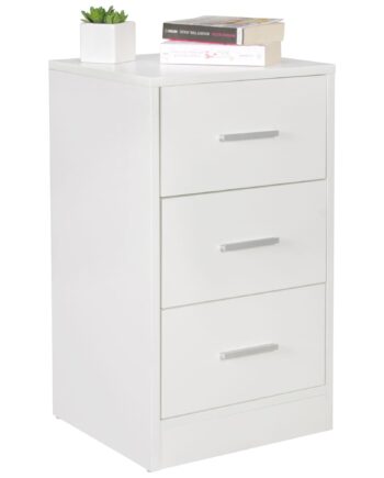 Hvid Kommode 68 Cm