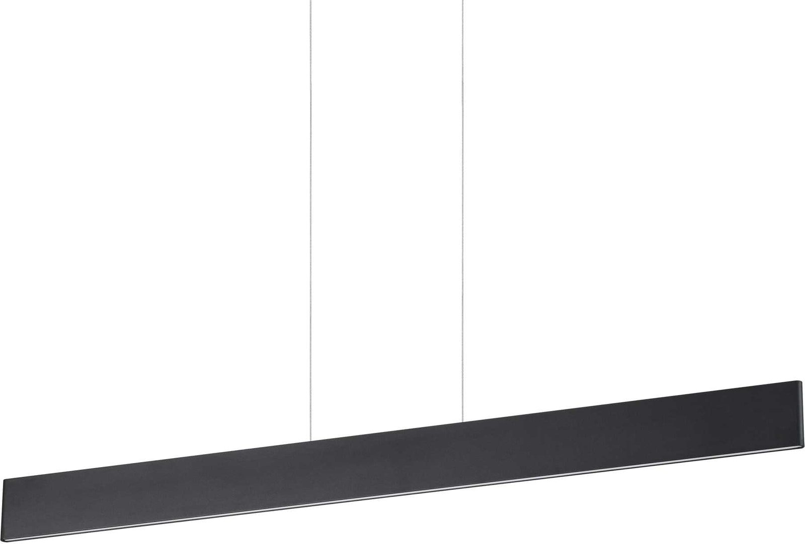 Ideal Lux Desk Pendellampe Sort Metal Justerbar Højde 200-1200 Mm Integreret Led 2100 Lm
