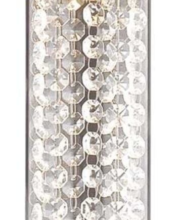 Ideal Lux Gocce Pendel Loftslampe Krom Med Pyrex Glas ø90 Mm Justerbar H57-266 Cm Gu10 5w Ip20