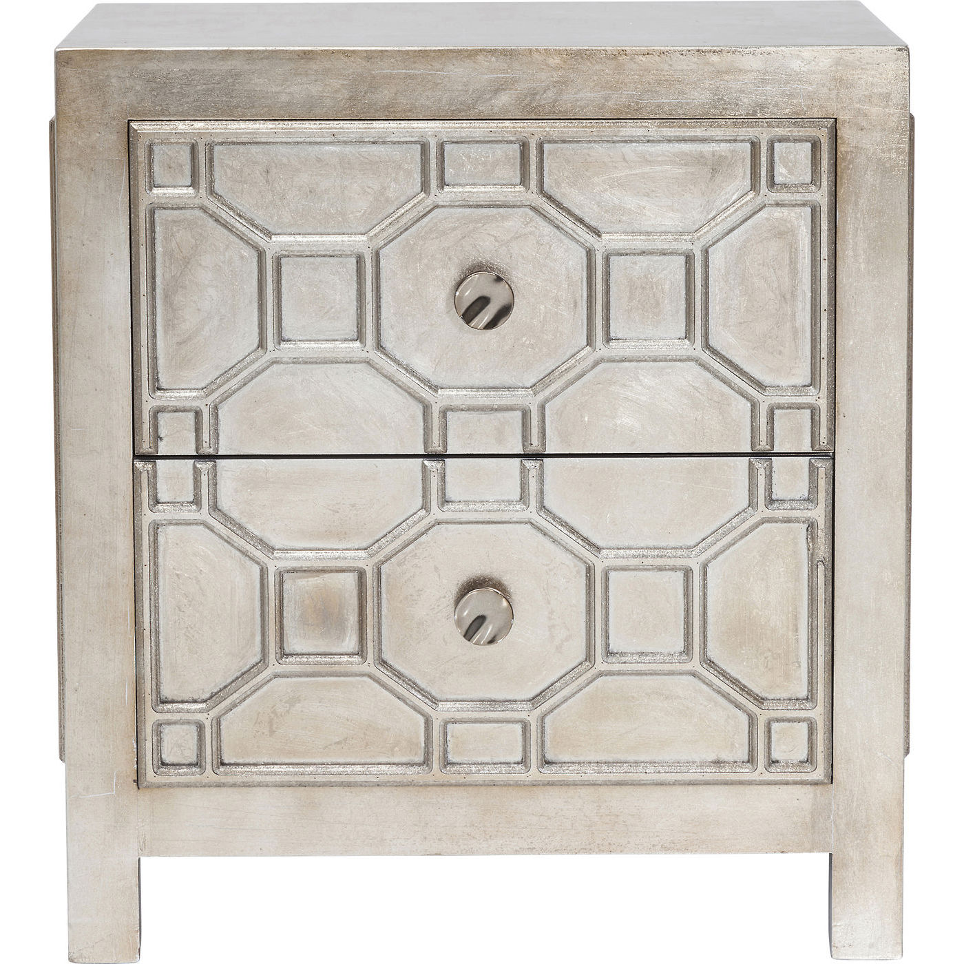 Kare Design Alhambra Natbord Sølv Skuffer