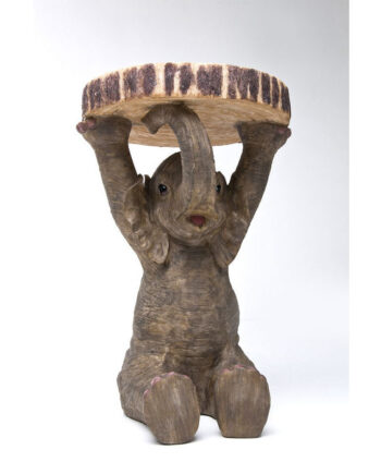 Kare Design  Animal Elefant Sidebord  Rund Polyresin  ø35
