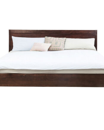 Kare Design Brooklyn Walnut Sengeramme Valnøddebrunt Sheeshamtræ  160x200