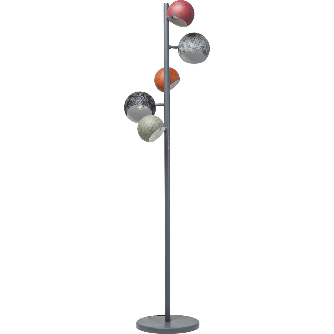 Kare Design Calotta Antico -lite Gulvlampe Multifarvet Stål
