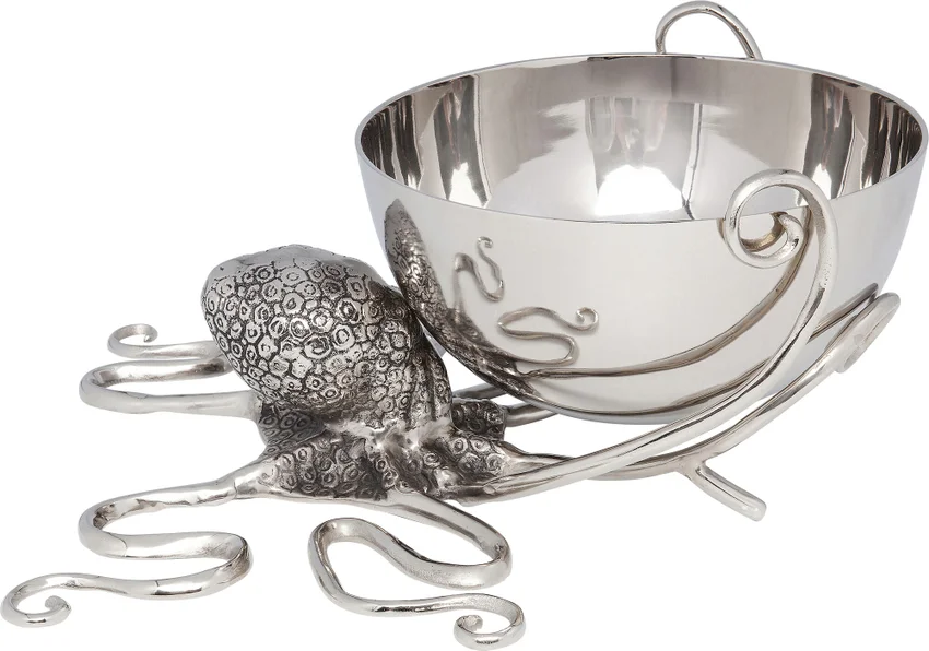 Kare Design Octopus Vinkøler Sølv Aluminium ø45