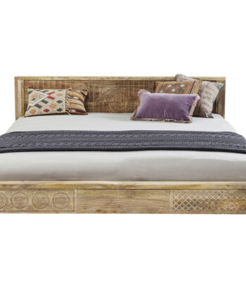 Kare Design Puro Sengeramme Natur Mangotræ  160x200