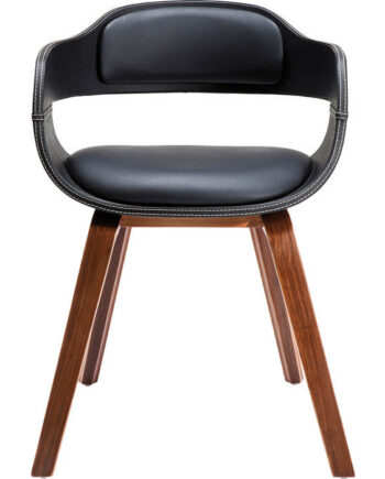 Kare Design Stol Med Armlæn  Costa Walnut